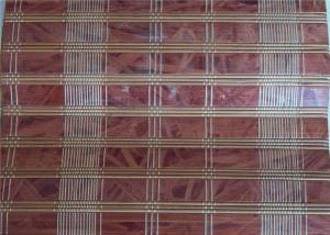 Quality Industrial Printed Bamboo Blinds , Bamboo Roll Up Curtains Office Use wholesale
