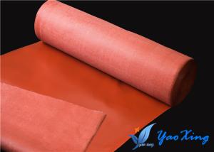 Quality 1.2mm Silicone Impregnated Fiberglass Fabric Customized Color For Welding Blankets wholesale