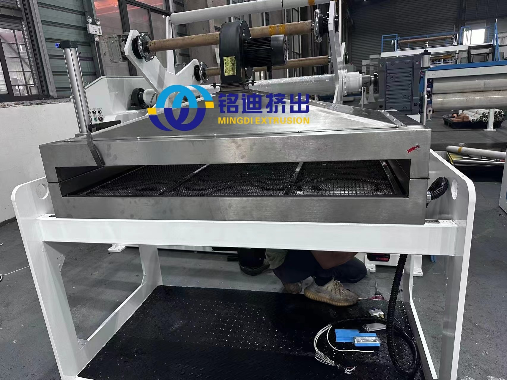 Plastic PP PE ABS Thick Board Sheet Extrusion Line Production Machine