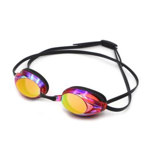Quality Clear Vision Pc Lens Silicone Adjustable Swimming Goggles For Adults wholesale