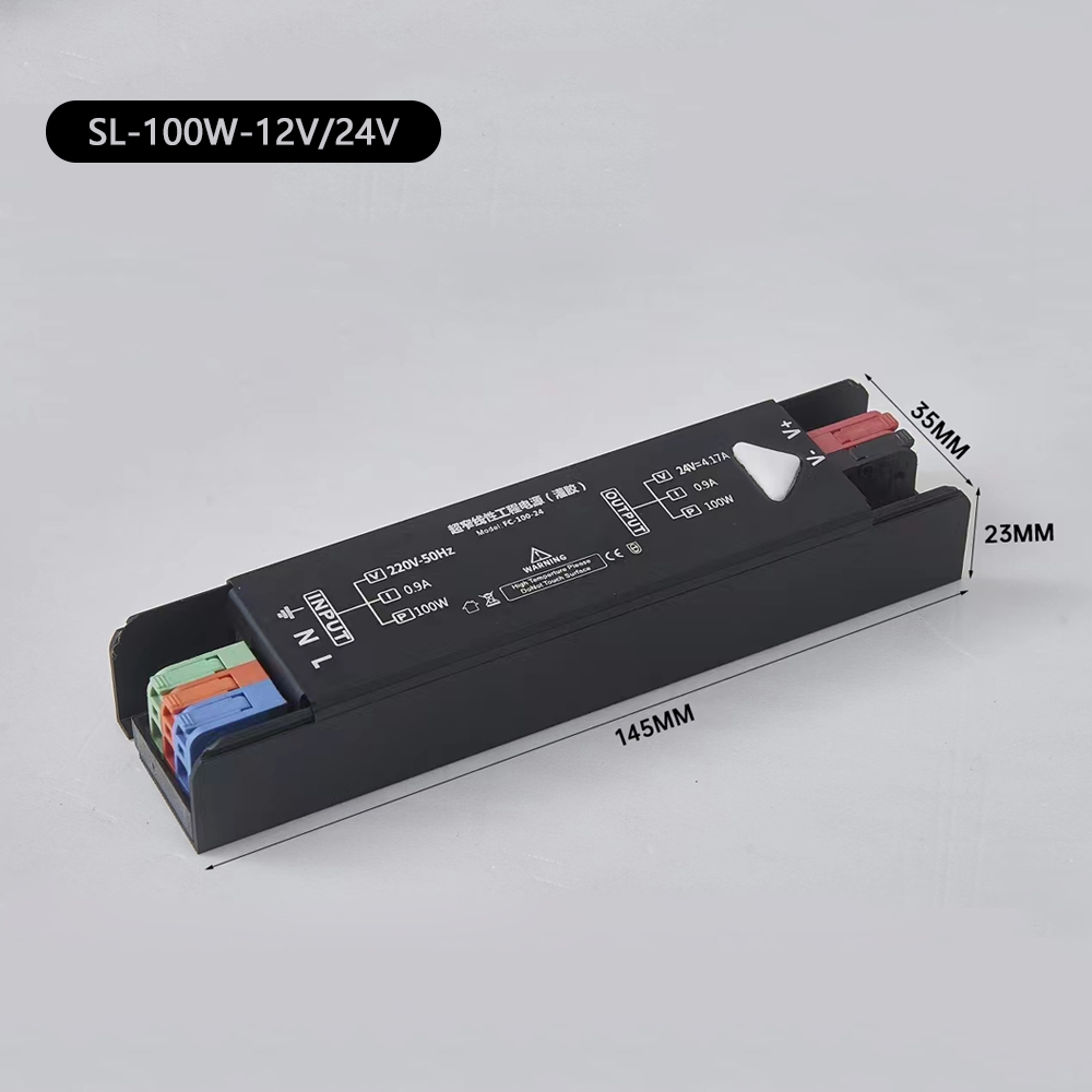 LED Switching Power Supply 12V 24V 100w 200w 300w with 100000 Hours Working Time