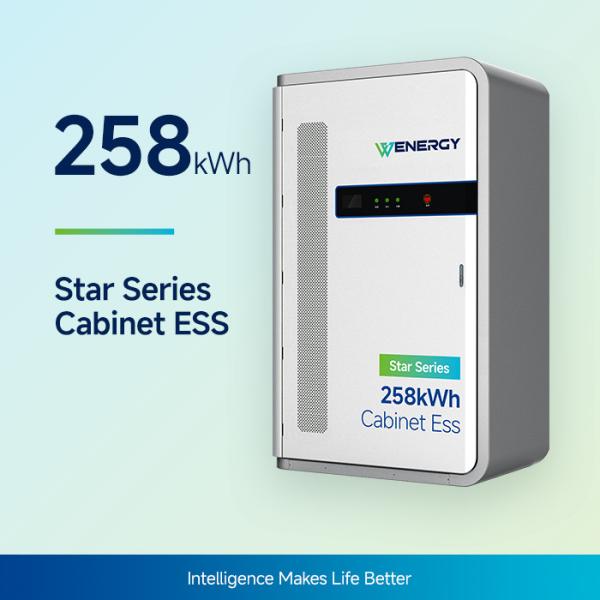 High-Capacity 258kWh Lithium Battery Storage System for Industrial & Commercial