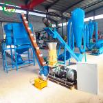 High Efficiency Indirect Heating Airflow Sawdust Dryer Machine RoHS Approved