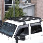 Lightweight Aluminum Roof Rack for Toyota Land Cruiser LC79 4x4 Net Weight 25