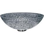 Lacquered Corner Cabinet Crystal Wash Basins Black Round Modern Designed