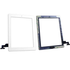 Quality iPad 2 Touch Screen Glass Digitizer+ Home Button Assembly White wholesale