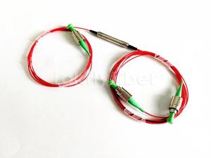 Quality 1x2 Fused Type PM Coupler FC / APC 980nm 1064nm 1310nm 1550nm wholesale