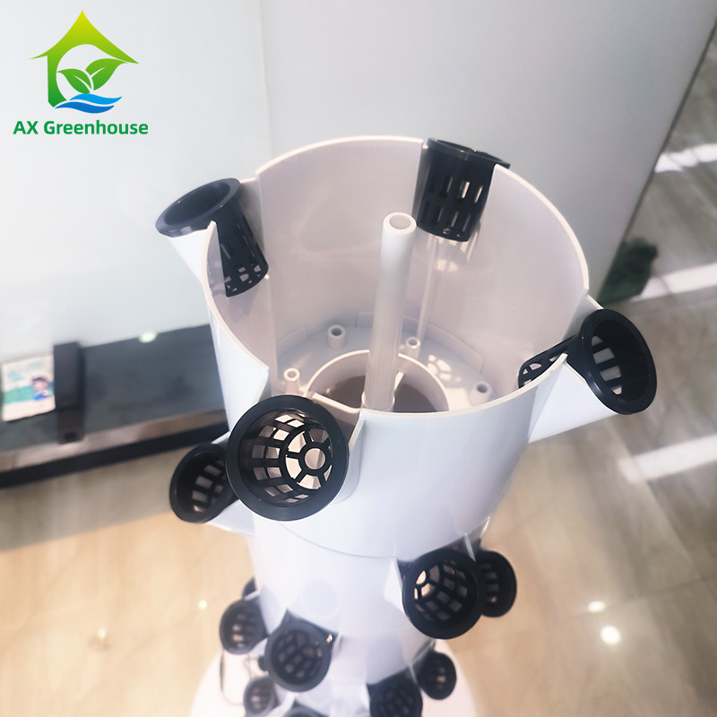Customized Soilless System Multi-layers Hydroponic Growing Tower
