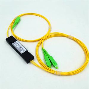 Quality Box model fiber optic 2 8 16 32 way PLC splitter wholesale