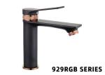 Black Zinc Luxury Taps Bathroom Shower Faucets 500000 Times Opening Ceramic