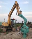 Eco Friendly Series Efficient Pile Driver , Vibratory Pile Driving Equipment