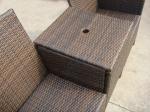 outdoor rattan sofa