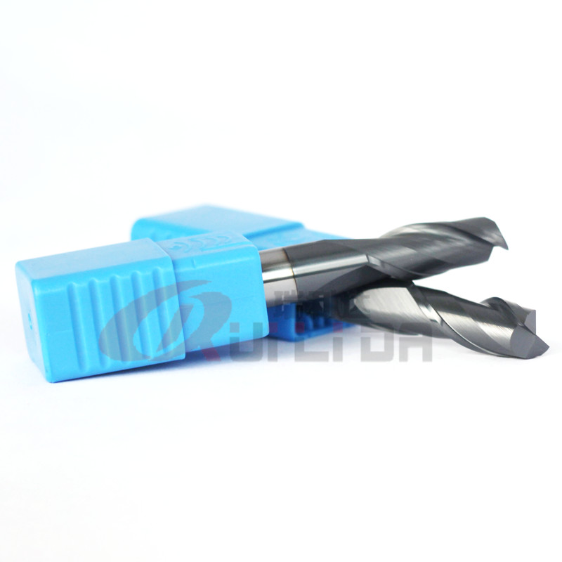 6mm 10mm 3/8" Solid Carbide 2 Flute Straight End Mill