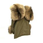 High Quality Thick Warm Raccoon Fur Parka Jackets Fashion Winter Down Padded