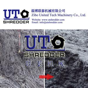 Quality high efficiency and low noise shredder - fishing net shredder, plastic fishing net crusher, plastic recycling machine - wholesale