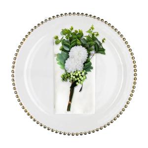 Quality Pearl Round Glass Plate wholesale