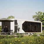 Customizable Mobile Capsule House for Outdoor Hotel Easily Assembled and
