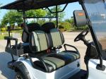 New Design 4 Seater Off Road Electric Golf Cart Lithium Battery Pu Seats Color