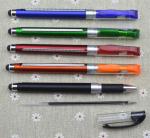 Best Selling plastic gel-inkpen,touch screen pen,retractable ball point pen