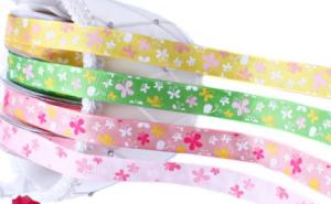 Quality Customized Print Satin Ribbon with Logo For Wrapping Decoration Garment wholesale