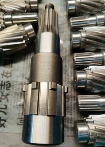 Quality Forged Alloy Steel Pinion Spline Involute Input Shaft Splines wholesale