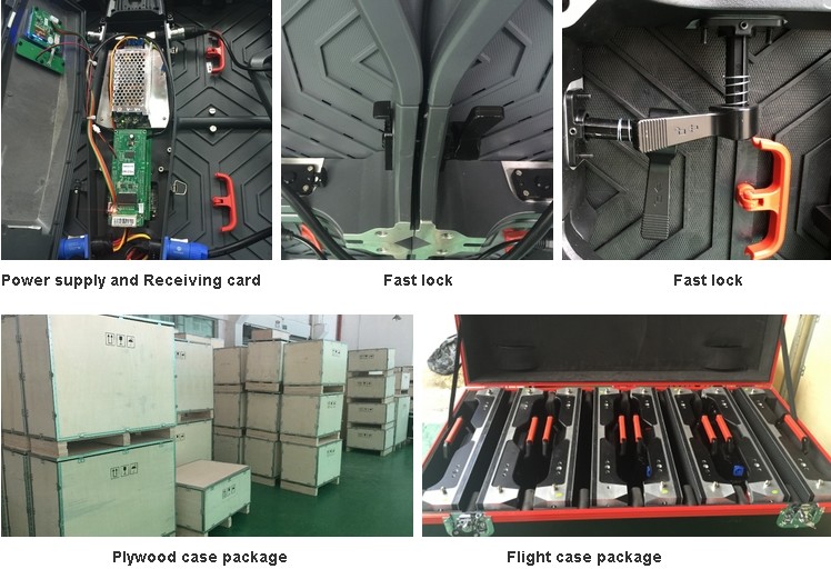 Event Rental Stage LED Screen 1920hz Aluminum Alloy Cabinet For Exhibition