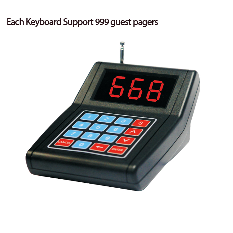 restaurant guest calling simple wireless paging system