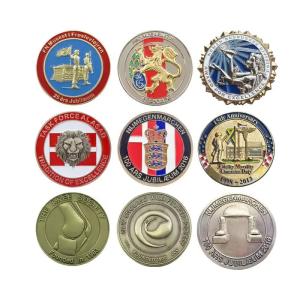 Quality 3d Double-side Gold Commemorative Souvenir Coins Custom Challenge Coin wholesale