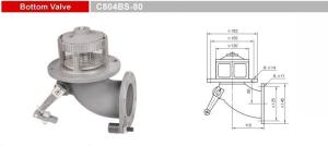 Quality C804BS-80 Aluminum Alloy Bottom Emergency Shut Valves For Tank Truck Trailers wholesale