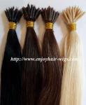 Nano Ring Hair Extensions16''- 26" 100% Human Indian Remy Remi Hair all color