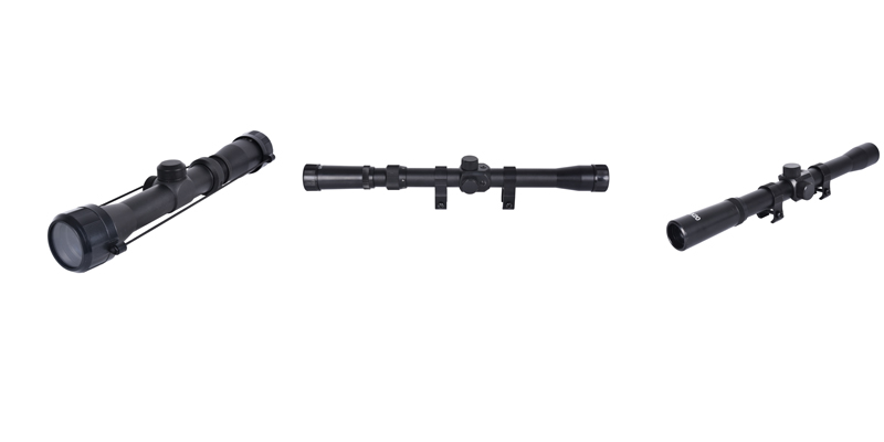 28mm Objective Lens R4 4x28 Mini Scope Optic Sight for Hunting Maximum Output Power 0