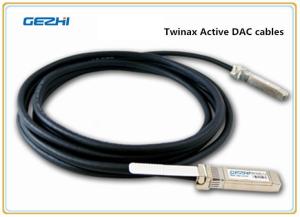 Quality Copper Twinax Active DAC AOC Cables 10G SFP+ To SFP+ TWINAX 5 Meter wholesale