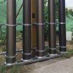 20m locking mast-200kg payloads-NR-3600-20000-200L/pneumatic telescoping mast/