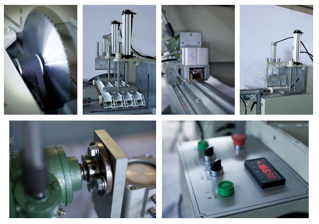 window cuttingupvc aluminium machine ,door making machine/ 330mm cutting. Window machine repair deca/ t&d machine