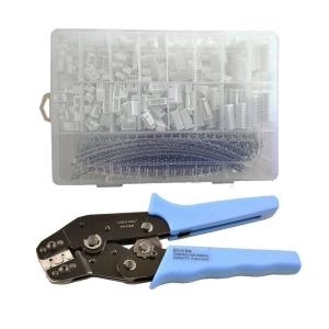 Quality 900pcs JST-XH 2.54mm Connectors Assortment Kit Crimping Tool Crimper Plier Set wholesale