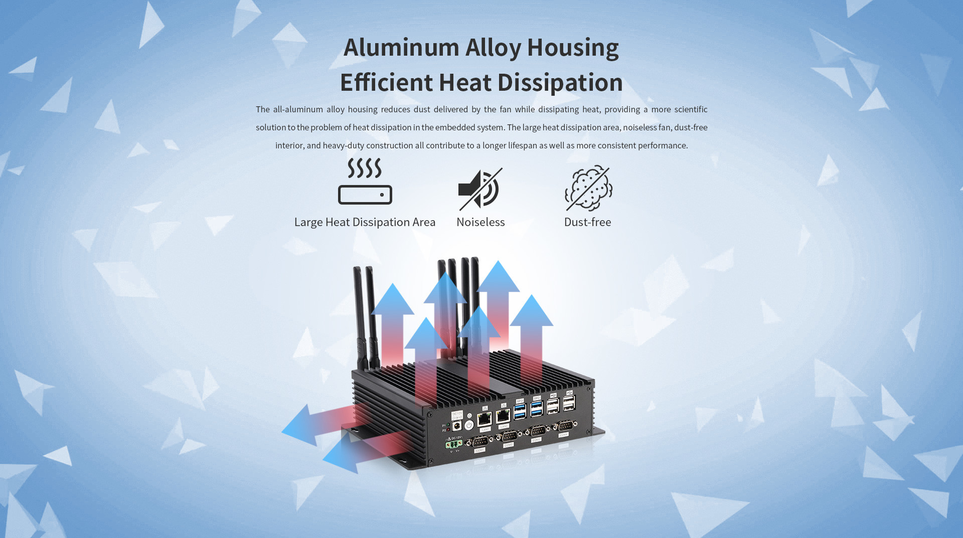 B500 5G AI-enabled Edge Computer Hexa-core RK3399 Pro processor 3.0 TOPS Al Computing