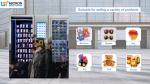 662 Capacity Black Blind Box Self Service Vending Machines With Showroom