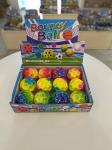 Multi-colors Extreme Pu Foam High Bounce Balls Rainbow Moon Space Ball for Kids