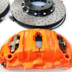 Quality Orange 19Z Calipers 6 Pot Brake Kit With 380x36 Discs For Toyota Fortuner 20 Inch wholesale
