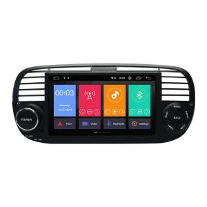 Quality Quad Core Android Car Dvd Player Radio Multimedia For FIAT 500 wholesale