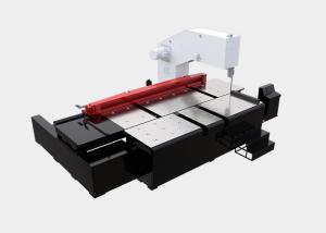 China Hydraulic Motor 0.75 KW Taiwan CNC Vertical Milling Machine For 1000mm Cutting Capacity on sale