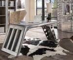 Aviator Antique Style Industrial Wing Reception Executive Office Desk