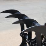 Grapple bucket for mini skid steer loader