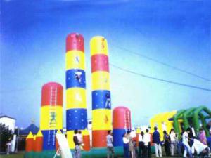 Quality Inflatable Amusement Park Bungee Trampoline For Outdoor Games wholesale