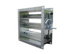 Stainless Steel Duct Isolation Dampers , Industrial Desulfurization Baffle Door