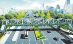 Pedestrian Overpass Structural Steel Bridge Design Shop Drawing and Metal Bridge