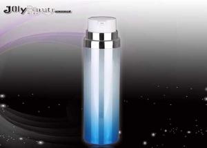 Quality Height 106mm bottles render blue SAN Airless Bottles wholesale