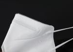 White Non Woven Medical KN95 Protective Face Masks 50PCS / Box