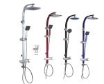 Thermostatic Rain Shower Tub Faucet Set , Showerhead And Faucet Sets