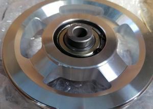 Quality Oxidation Treatment Alloy Fitness Pulley / CNC Polished Gym Pulley Wheels wholesale